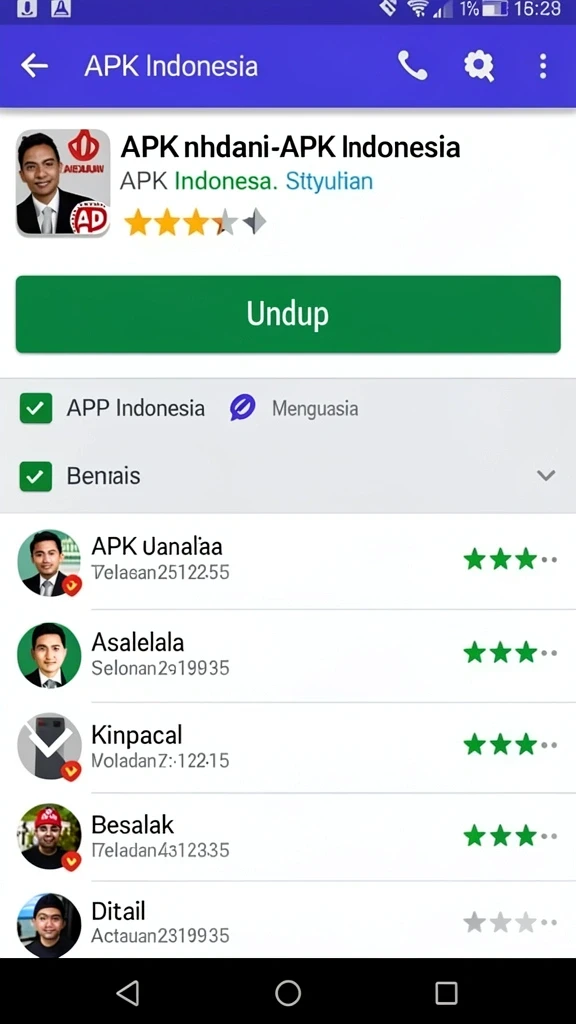 Galeri pratinjau visual a777game build APK resmi terbaru
